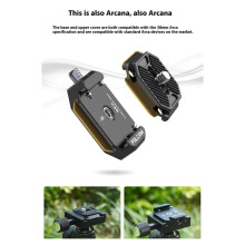 Ulanzi FALCAM F38 Quick Release for Arca-Swiss Slot Plate Clamp Kit for DSLR Cameras Gimbals Tripods