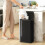 45L Kitchen Sensor Bin - Black 3