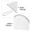 3pcs Stainless Steel Pottery Tools Set - Soil Sieve and Ceramic Glaze Filter for Efficient Sculpting 1
