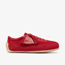(Standard, 3.5 (Adults')) Tor Low Red Suede