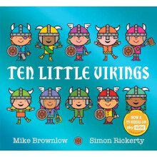 Ten Little Vikings by Mike Brownlow Paperback Book