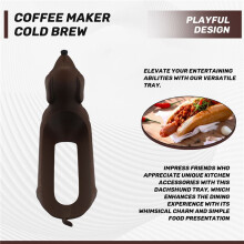 Dackel-Essteller, Dackel-Snackständer, Hot-Dog-Ständer, Geeignet Als Dekoration für das Restaurant zu Hause