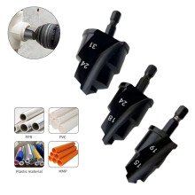 3PC PPR Water Pipe Expansion Drill Countersink Bit Plumbing Drilling Tool Hex Shank Hole Opener 20/25/32mm