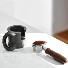 Kaffeestampfstation Aus Aluminiumlegierung, Füll- und Presssitz, Kaffeepresspulverpad, Kaffeepresspulversitz