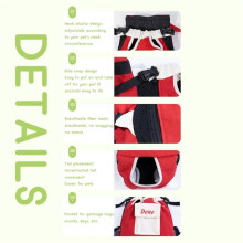 Pet Backpack Carrier Cat Adjustable Carrier Bag with Legs Out Portable Puppy Accessories for Small Medium Dogs Small Pet