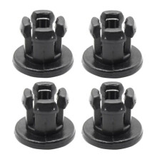 50Pcs Clip Pipe Embedded Clamp Bowden Coupling for 3D Printer Metal Heatsink Hotend Tube 4MM Collet Extruder Connector