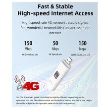 Nuovo 4G WiFi Dongle UFI 150M USB LTE Mobile Hotspot Portatile Sim Card Router Universale U6 Bande Latino Americane Globali