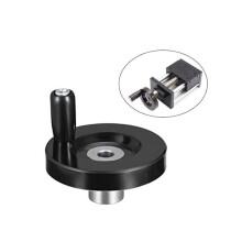 Handrad für Fräsmaschinen, 63 mm Durchmesser, 8 mm Loch, Drehbarer Griff für Präzisionseinstellungen