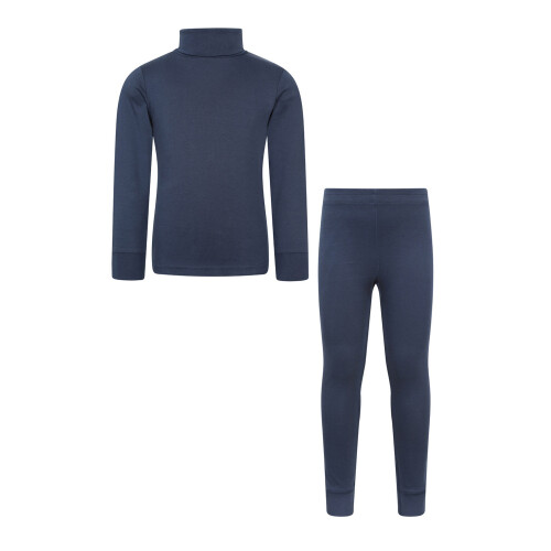(9-10 Years, Navy) Mountain Warehouse Childrens/Kids Meribel Base Layer Set
