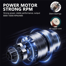 Engraving Pen Cordless Rotary Tool Kit, 5 Speed USB Charging Pen for Sanding, Polishing, Drilling