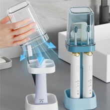 Toiletries Storage, Household Vertical Toothbrush Rack, Dormitory Toothpaste Electric Toothbrush Storage Rack, Tooth Cup