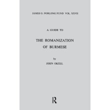 Guide to the Romanization of Burmese by John Okell Hardcover Book