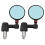 Motorcycle Universal Rearview Mirror for 22mm Handlebar Modification Side Mirror Accessories 2