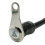 Motorcycle  Handlebar Mount Push Button 12V Work Light LED +OFF Metal Button Dual Flash 5
