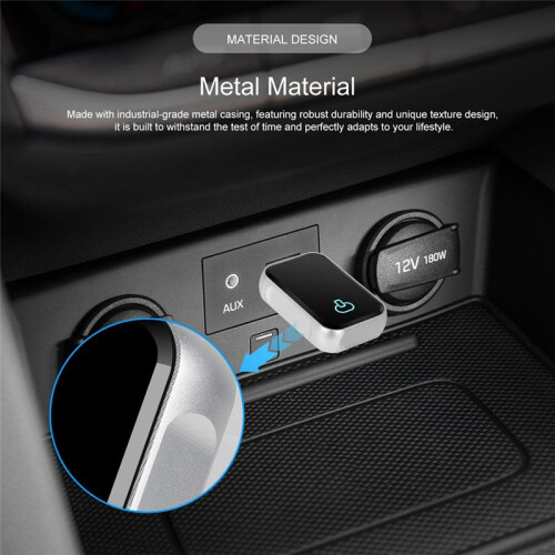Wireless CarPlay Adapter 2in1 Wired to Wireless CarPlay Android Auto Adapter,Wireless Carplay Adapter with Usb 2