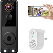 Wireless Video Doorbell Camera 2.4G WiFi Motion Detection Night Vision Chime
