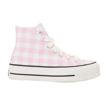 (3.5 UK, Pink) Converse Womens/Ladies Chuck Classic Gingham Check High Top Trainers