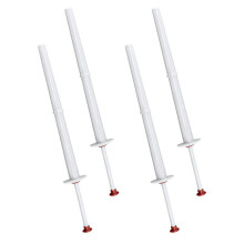 Pince Ă Cornichons Deluxe, Lot de 4, Pickle Pickle en Acier Inoxydable et Plastique - Olive Pepper Grabber