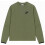 Nike (S, Khaki Green) Nike Mens Plain Sweatshirt 1