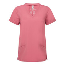 (4XL, Calm Pink) Onna Womens/Ladies Invincible Stretch Work Tunic