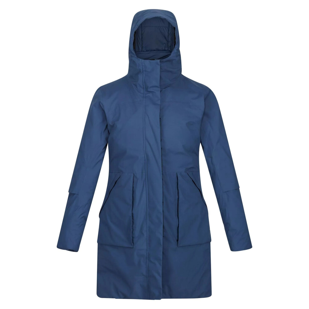 Regatta (14 Uk, Dark Denim) Womens/Ladies Yewbank Ii Waterproof Parka