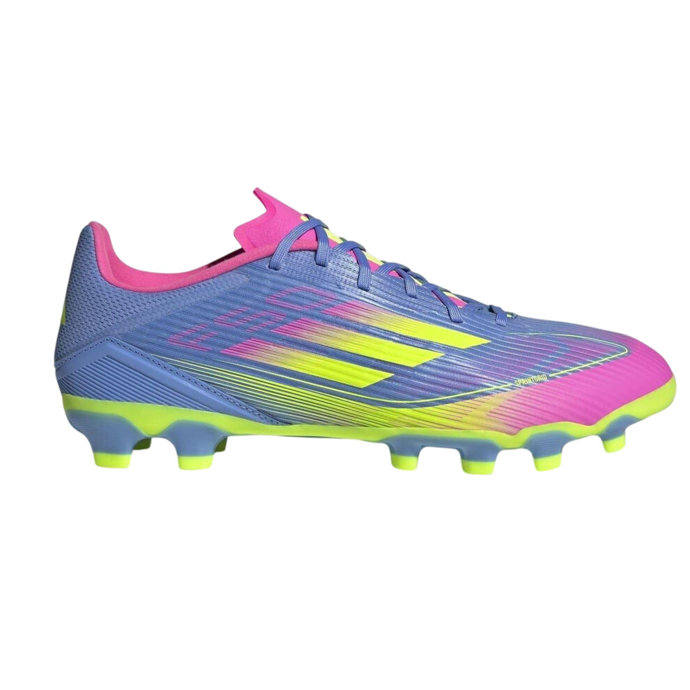 Adidas (9.5 Uk, Blue) Mens F50 League Striped Football Boots