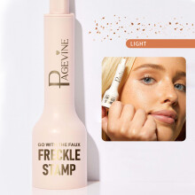 (1# LIGHT) Natural Like Freckle Stamp Pen Quick Dry Waterproof Freckle Makeup Pen Women