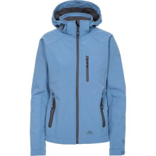 (L, Denim Blue) Trespass Womens/Ladies Bela II Waterproof Soft Shell Jacket