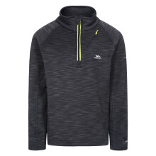 (3/4 Years, Black Marl) Trespass Childrens Boys Edvin Fleece Top