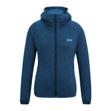(8 UK, Aviator Blue) Regatta Womens/Ladies Ferna Stretch Hooded Fleece Jacket