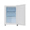 46L Freestanding Freezer, Single Door with Drawer, White 4