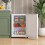 46L Freestanding Freezer, Single Door with Drawer, White 2