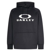 (M, Black) Oakley Mens Bold Logo Raglan Hoodie