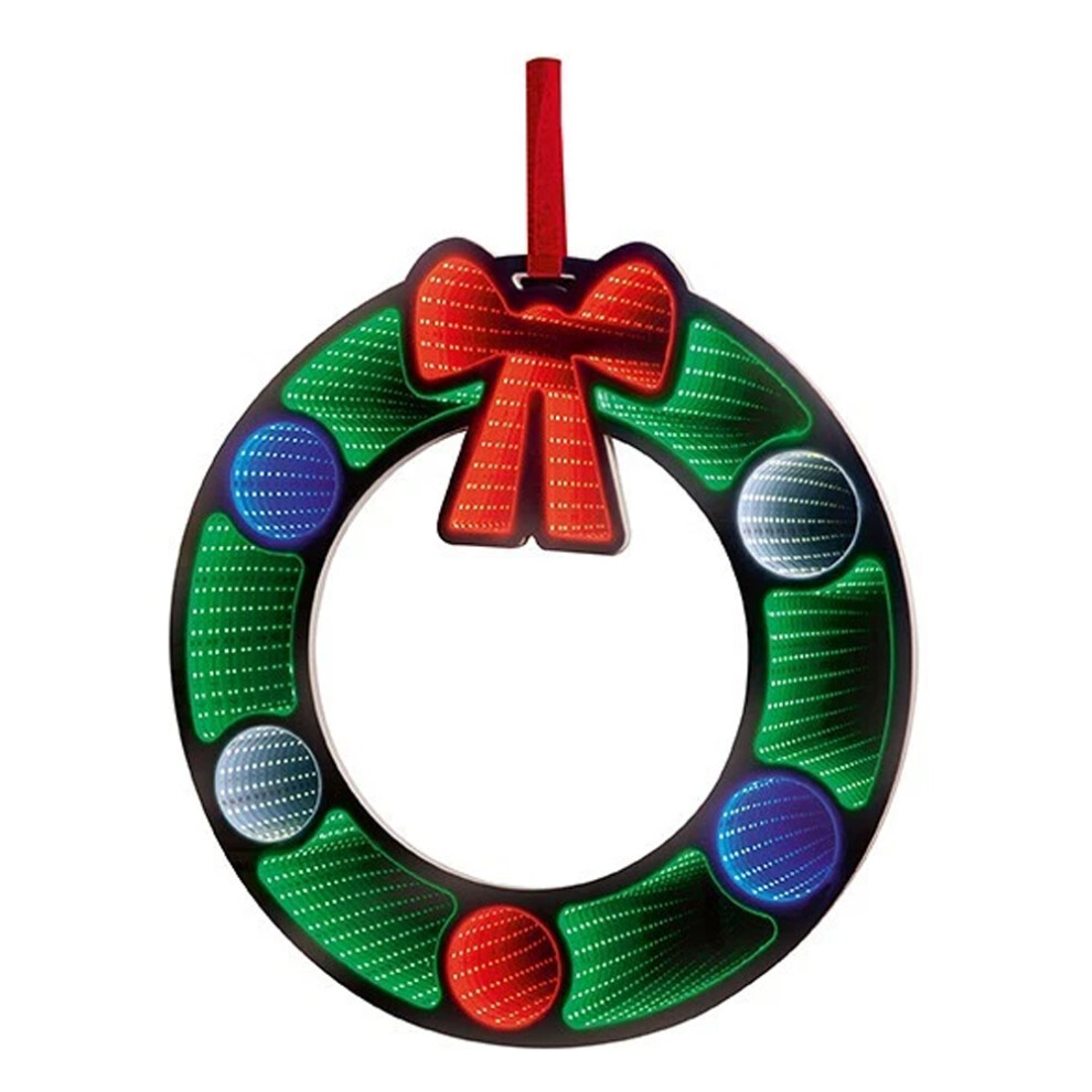 Premier Infinity Christmas Wreath Led Christmas Decoration