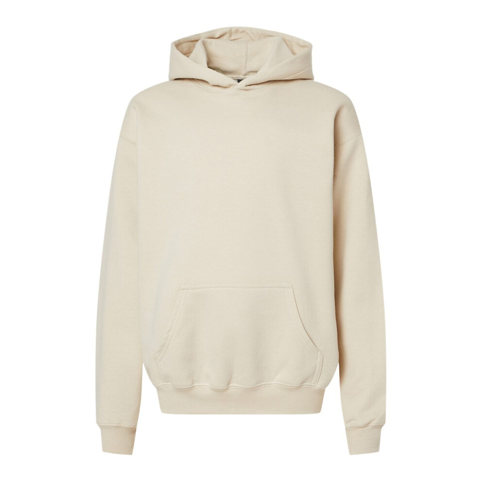 Gildan (M, Sand) Childrens/Kids Fleece Midweight Hoodie