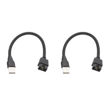 2X Mainboard Internal Data Extension Cable USB A Devices to 9 Pin USB Extension Cable, Fast and Stable Transfer