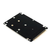 3X MSATA to 2.5 Inch 44PIN IDE HDD SSD Adapter MSATA to PATA Converter Adapter Card with Case