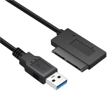 2X USB 3.0 to Micro- Adapter Cable for 1.8Inch HDD SSD Converter Cord USB3.0 to 16Pin Msata 7+9 Pin Cable