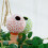 4Pcs Ceramic Self-Watering Spikes Baseball Shape Automatic Drip Irrigation System Water Dripper Device for Plants 2