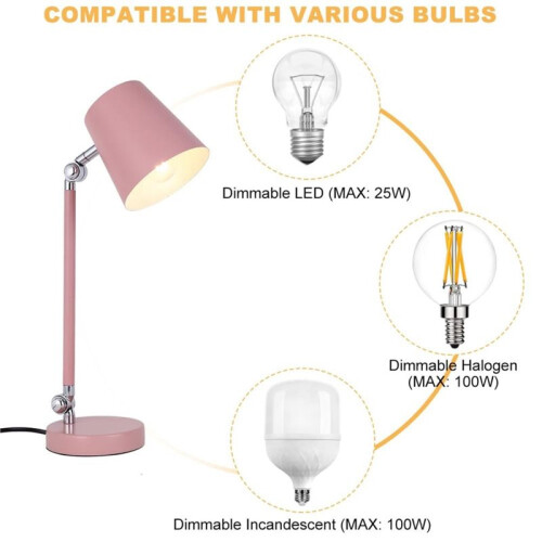 2 Pcs 3 Way Touch Sensor Dimmer, Touch Dimmer  Desk Lamp Repair Kits Control Module, Replacement Sensor 2