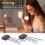 2 Pcs 3 Way Touch Sensor Dimmer, Touch Dimmer  Desk Lamp Repair Kits Control Module, Replacement Sensor 5