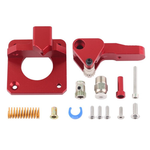 1Set 3D Printer Accessories,CR-10S PRO for -3 Btech Double Pulley Extruder,Plastic Push-in Coupler for Air  A 2