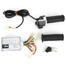 36V 1000W Elektrische Fietscontroller met Borstelmotor en Multifunctionele Duimgashendel met Vergrendelbare Batterij-Indicator