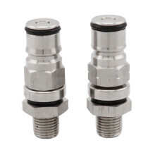 For Lock Post Air Inlet and Outlet Valve, 1/4Bsp Extended Thread, Can Be Equipped with Co2 Splitter Beer