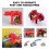 Valve Locking, Adjustable  Valve Locking Device, Small, for 1/2Inch-2-1/2Inch Outer Pipe Diameter, Red 5