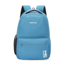 United Colors Of Benetton Reuben Polyester 25L Unisex Rucksack - Teal