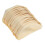 200X Bouchées - Bols, Bois Biodégradable "Bateau" 11 cm x 6,5 cm 6