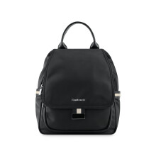 Fastrack Casual Backpack For Girls | Nylon Women'S Handbags | Space For 2 Bottle Holder| Ladies Purse Handbag | Backpack For Casual Carry
