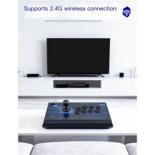 Controller Arcade Wireless Dual-Mode Q1WL Compatibile con NS per , per PS3, Steam e PC.
