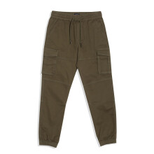 Pantalones Jogger Olive de Allen Solly para Niños, Corte Regular